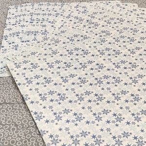 ❄️ Snowflakes Collection Loose Scrapbook Paper Bundle